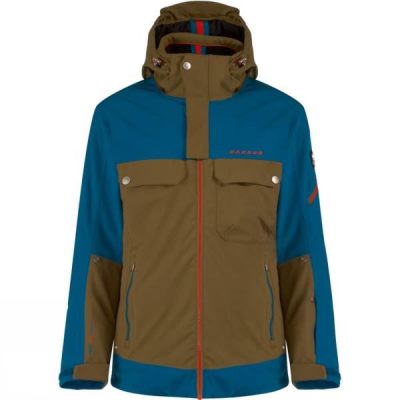 Chaquetas Dare 2 b Abberation Pro Hombre - Verde / Azules Oscuro - Chile NRB874315